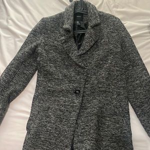Forever 21 Grey Peacoat